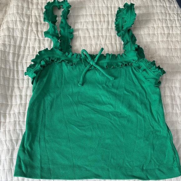 Maeve Tops - THE DORRIE RUFFLED CAMI BY MAEVE Anthropolgie